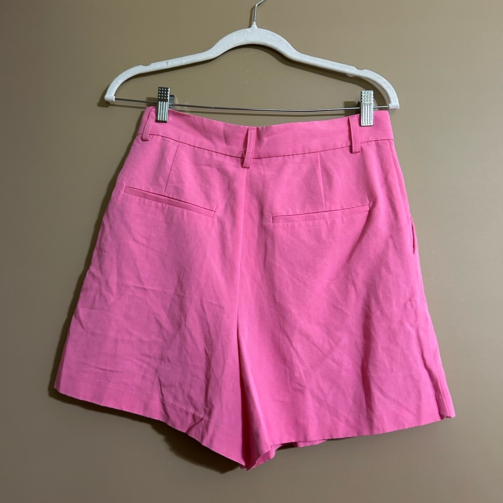 Zara Vibrant Pink Women's Bermudas shorts - Picture 2 of 4